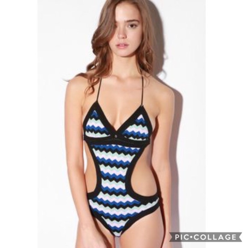 Chevron Monokini